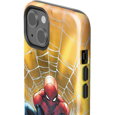 Marvel Spiderman Web Shooting iPhone 15 Impact Case